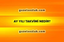 Ay Yılı Takvimi Nedir?