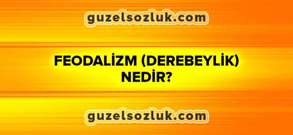 Feodalizm (Derebeylik) Nedir?