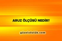 aruz-ölçüsü