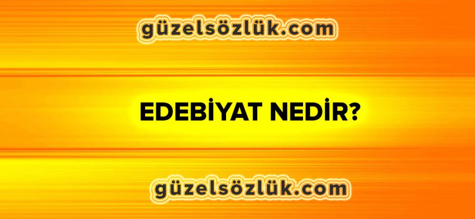 Edebiyat Nedir? Edebiyatın Tanımı, Türleri, Özellikleri