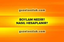 Boylam Nedir? Nasıl Hesaplanır?
