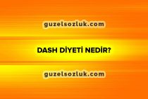 DASH Diyeti Nedir?