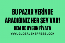 Bu Pazar Yerinde Aradığınız Her Şey Var! Hem de Uygun Fiyata