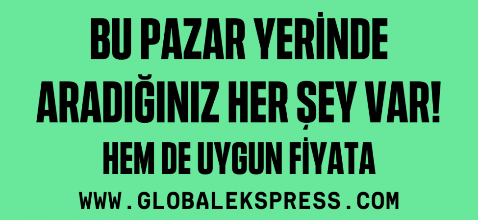 Bu Pazar Yerinde Aradığınız Her Şey Var! Hem de Uygun Fiyata