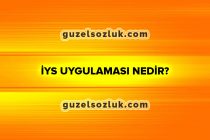 İYS Uygulaması Nedir?