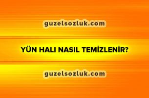 Yün Halı Nasıl Temizlenir?